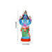 Dasavatharam Clay Golu Bommai Set - 9 x 3.5 Inches | Giri Golu Doll/ Navaratri Golu Bomma/Gombe/Bommai - Clay Kolu Bommai