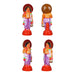 Dasavatharam Clay Golu Bommai Set - 9 x 3.5 Inches | Giri Golu Doll/ Navaratri Golu Bomma/Gombe/Bommai - Clay Kolu Bommai