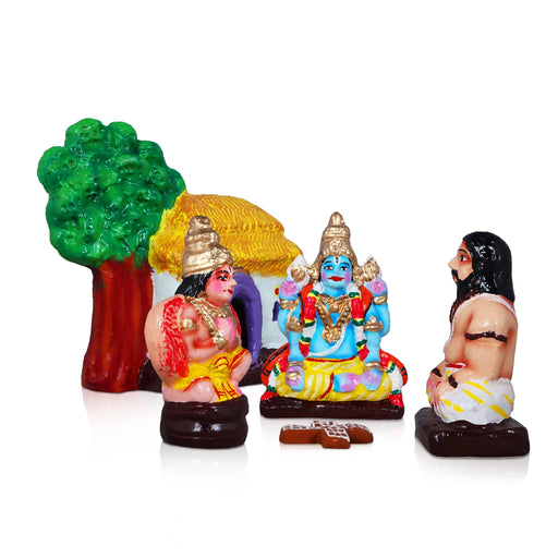 Handcrafted Navaratri Golu inspired by Indian culture, perfect for golu bommai set