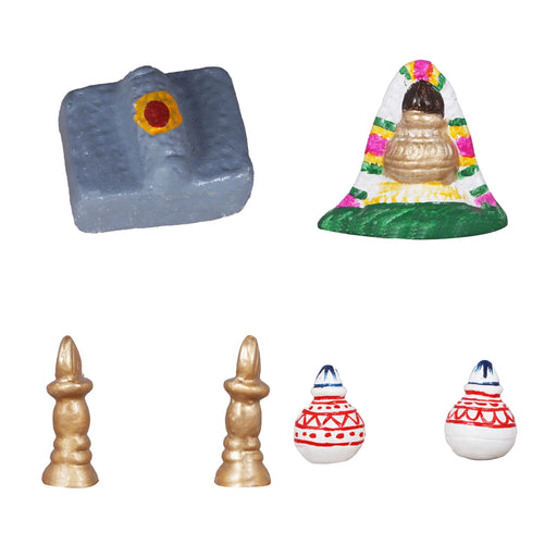 Handcrafted Navaratri Golu inspired by Indian culture, perfect for golu bommai set