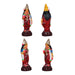 Ramar Clay Golu Bommai Set - 9 x 4 Inches | Giri Golu Doll/ Navaratri Golu Bomma/Gombe/Bommai - Clay Kolu Bommai