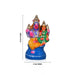 Lakshmi Hayagriva Clay Golu Bommai - 8 x 4 Inches | Giri Golu Doll/ Navaratri Golu Bomma/Gombe/Bommai - Clay Kolu Bommai
