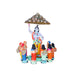 Krishna Govardhana Giri Clay Golu Bommai Set