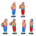 Krishna Govardhana Giri Clay Golu Bommai Set - 3 x 7.5 Inches | Giri Golu Doll/ Navaratri Golu Bomma/ Gombe - Clay Kolu Bommai