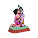 Krishna and Balarama Clay Golu Bommai - 10 x 8 Inches | Giri Golu Doll/ Navaratri Golu Bomma/Gombe/Bommai - Clay Kolu Bommai