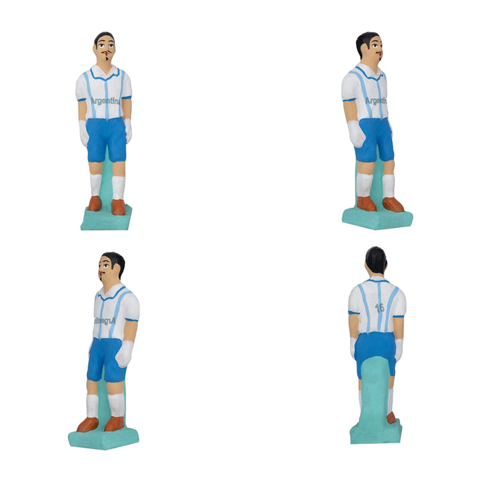 Football Game Clay Golu Bommai Set - 7 x 2 Inches | Giri Golu Doll/ Navaratri Golu Bomma/Gombe/Bommai - Clay Kolu Bommai