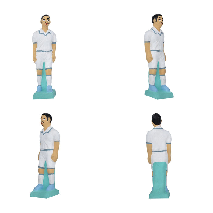 Football Game Clay Golu Bommai Set - 7 x 2 Inches | Giri Golu Doll/ Navaratri Golu Bomma/Gombe/Bommai - Clay Kolu Bommai