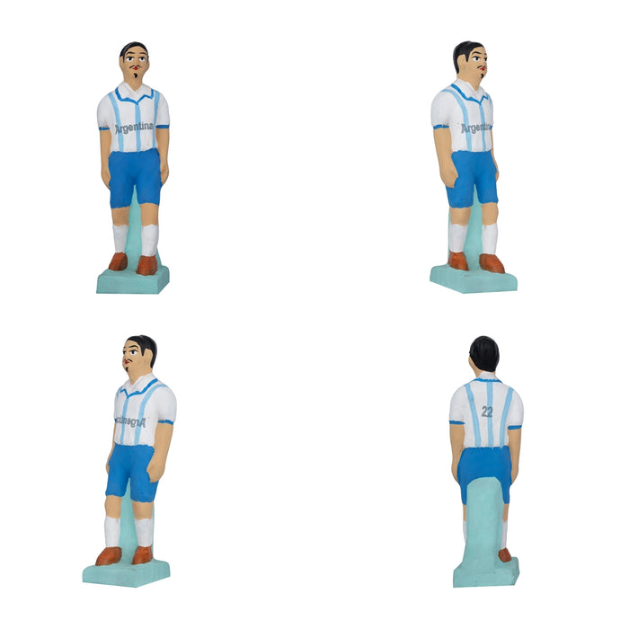 Football Game Clay Golu Bommai Set - 7 x 2 Inches | Giri Golu Doll/ Navaratri Golu Bomma/Gombe/Bommai - Clay Kolu Bommai