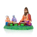 Krishna Sandipani Ashram Clay Golu Bommai - 7 X 9.5 Inches | Giri Golu Doll/ Navaratri Golu Bommai/ Gombe - Clay Kolu Bommai