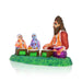 Krishna Sandipani Ashram Clay Golu Bommai - 7 X 9.5 Inches | Giri Golu Doll/ Navaratri Golu Bommai/ Gombe - Clay Kolu Bommai