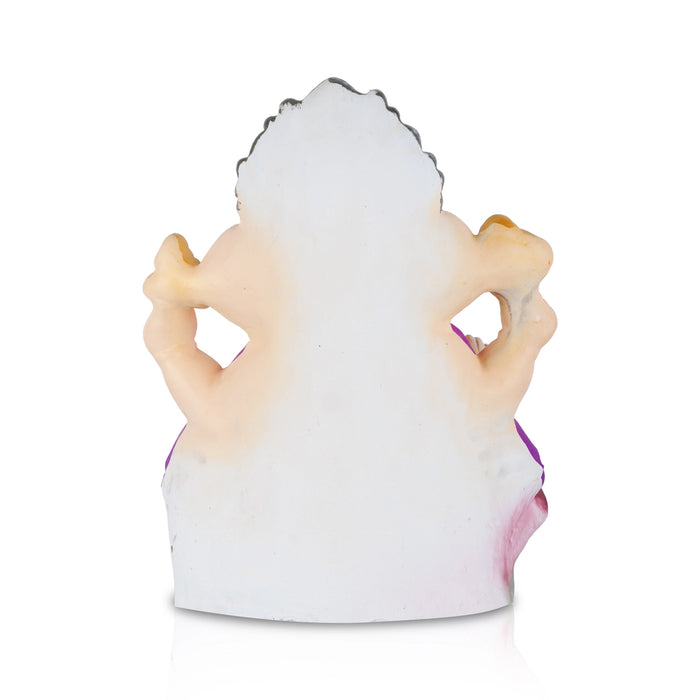 Decorative Vinayagar Statue - 20 x 13 Inches | Giri Navaratri Clay Doll / Ganapati Idol For Ganesha Chaturthi