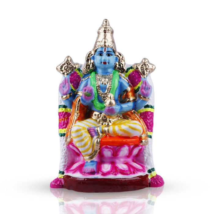 Dhanvantari Clay Golu Bommai - 9 x 5 Inches | Giri Golu Doll/ Navaratri Golu Bomma/Gombe/Bommai