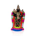 Thirukadaiyur Abirami Clay Golu Bommai - 11 x 5.5 Inches | Giri Golu Doll/ Navaratri Golu Bomma/Gombe/Bommai - Clay Kolu Bommai