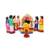 Unique Navaratri Golu design for authentic golu bommai set arrangements
