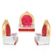60th Marriage Clay Golu Bommai Set - 7 x 5.5 Inches | Giri Golu Doll/ Navaratri Golu Bomma/ Gombe/ Bommai - Clay Kolu Bommai