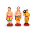 60th Marriage Clay Golu Bommai Set - 7 x 5.5 Inches | Giri Golu Doll/ Navaratri Golu Bomma/ Gombe/ Bommai - Clay Kolu Bommai