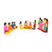 Upanayanam Clay Golu Bommai Set - 6 inches / Golu Doll / Navaratri Golu Bomma / Gombe / Bommalu - Clay Kolu Bommai