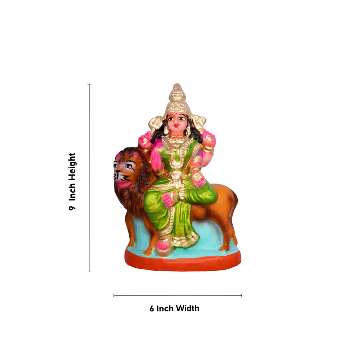 Saptha Matha Clay Golu Bommai Set - 9 x 6 Inches | Giri Golu Doll/ Navaratri Golu Bomma/Gombe/Bommai