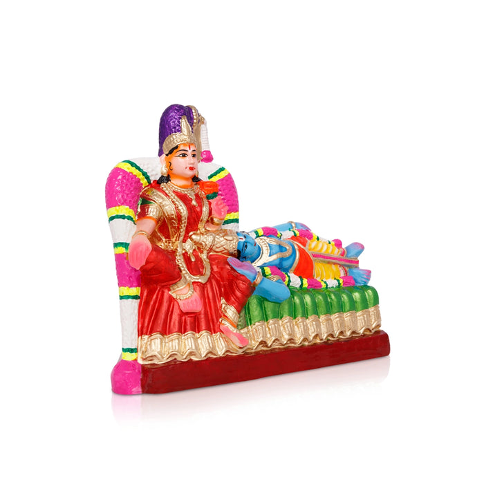 Andal Rangamannar Paper Mache Golu Bommai - 10 X 12 Inches | Giri Golu Doll/ Navaratri Golu Bommai/ Gombe - Paper Mache Kolu Bommai