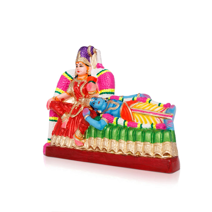 Andal Rangamannar Paper Mache Golu Bommai - 10 X 12 Inches | Giri Golu Doll/ Navaratri Golu Bommai/ Gombe - Paper Mache Kolu Bommai