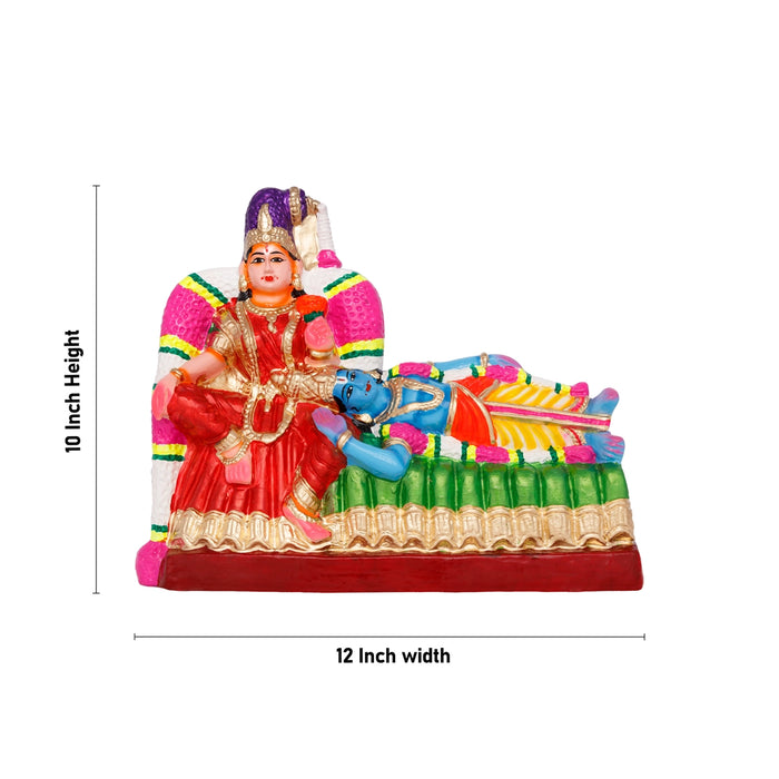 Andal Rangamannar Paper Mache Golu Bommai - 10 X 12 Inches | Giri Golu Doll/ Navaratri Golu Bommai/ Gombe - Paper Mache Kolu Bommai