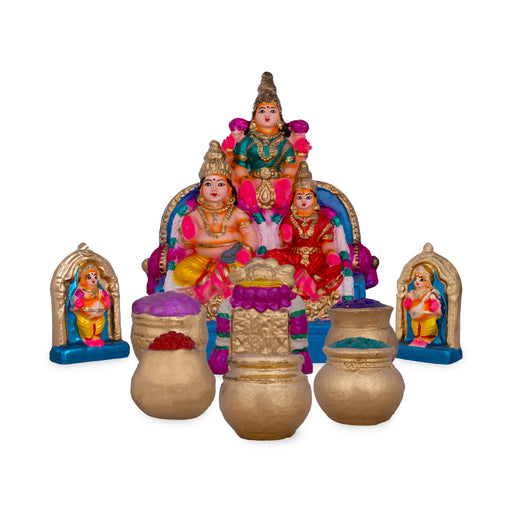 Beautiful Navaratri Golu used in festive golu bommai set and golu dolls online shopping celebrations