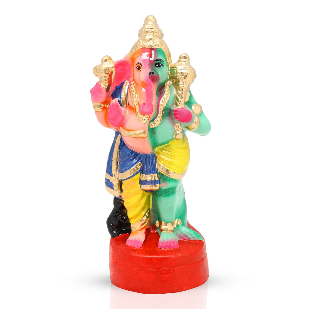 Adhyantha Prabhu Clay Golu Bommai - 9 x 3.25 Inches | Giri Golu Doll/ Navaratri Golu Bomma/Gombe/Bommai