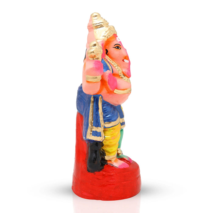 Adhyantha Prabhu Clay Golu Bommai - 9 x 3.25 Inches | Giri Golu Doll/ Navaratri Golu Bomma/Gombe/Bommai