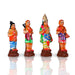 Saiva Naalvar Clay Golu Bommai Set - 10 X 3 Inches | Giri Golu Doll/ Navaratri Golu Bomma/ Gombe/ Bommai - Clay Kolu Bommai