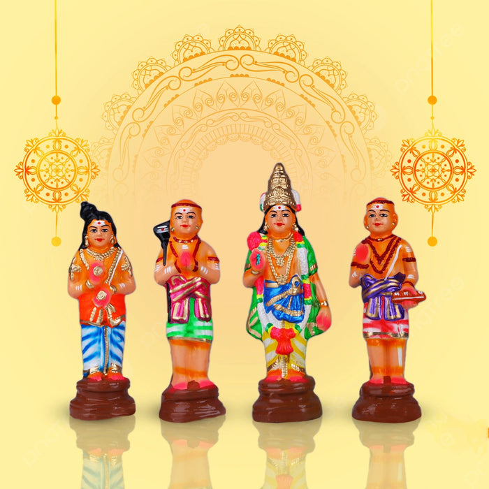 Handcrafted Navaratri Golu inspired by Indian culture, perfect for golu bommai set