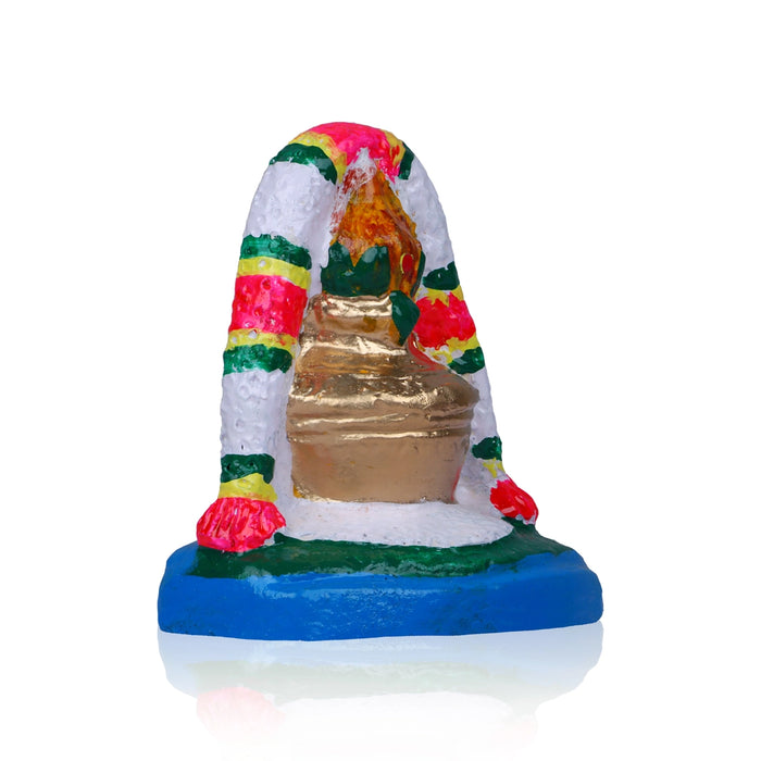 Kalasam Clay Golu Bommai - 5 x 4 Inches | Giri Golu Doll/ Navaratri Golu Bomma/ Gombe/ Bommai