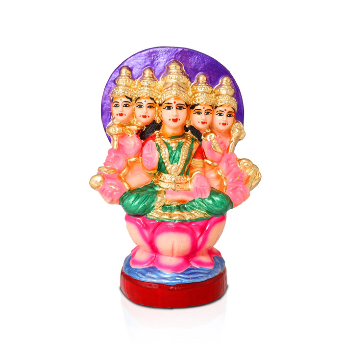 Gayatri Clay Golu Bommai - 10 x 6.5 Inches | Giri Golu Goll/ Navartri Kolu Bomma/ Bommalu/ Gombe