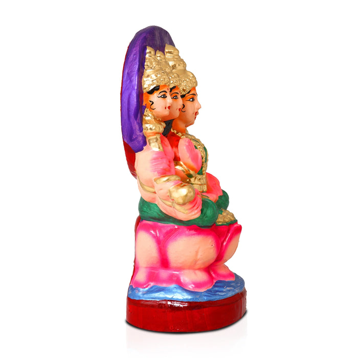 Gayatri Clay Golu Bommai - 10 x 6.5 Inches | Giri Golu Goll/ Navartri Kolu Bomma/ Bommalu/ Gombe