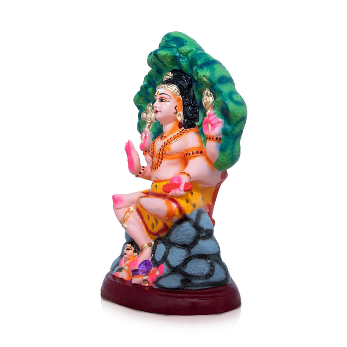 Dhakshana Moorthy Paper Mache Golu Bommai - 14 x 8 Inches | Giri Golu Doll/ Navaratri Golu Bomma/Gombe/Bommai