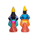 Panduranga Rukmini Clay Golu Bommai Pair - 11 x 4 Inches | Giri Golu Doll/ Navaratri Golu Bomma/Gombe/Bommai - Clay Kolu Bommai