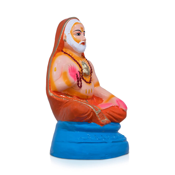 Ragavendra Clay Golu Bommai - 10 x 5 Inches | Giri Golu Doll/ Navaratri Golu Bomma/Gombe/Bommai