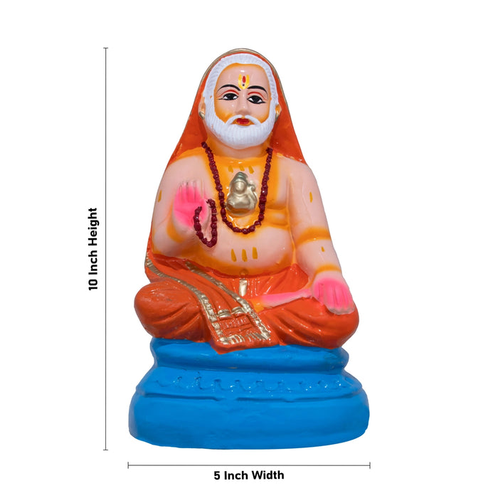 Ragavendra Clay Golu Bommai - 10 x 5 Inches | Giri Golu Doll/ Navaratri Golu Bomma/Gombe/Bommai