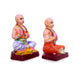 Vainava Nalvar Clay Golu Bommai Set - 8 x 4 Inches | Giri Golu Doll/ Navaratri Golu Bomma/Gombe/Bommai - Clay Kolu Bommai
