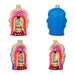 Village Clay Golu Bommai Set - 6 x 5 Inches | Giri Golu Doll/ Navaratri Golu Bomma/ Gombe/ Bommai - Clay Kolu Bommai