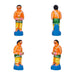 Village Clay Golu Bommai Set - 6 x 5 Inches | Giri Golu Doll/ Navaratri Golu Bomma/ Gombe/ Bommai - Clay Kolu Bommai