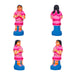 Village Clay Golu Bommai Set - 6 x 5 Inches | Giri Golu Doll/ Navaratri Golu Bomma/ Gombe/ Bommai - Clay Kolu Bommai