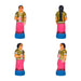 Village Clay Golu Bommai Set - 6 x 5 Inches | Giri Golu Doll/ Navaratri Golu Bomma/ Gombe/ Bommai - Clay Kolu Bommai