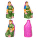 Krishna Leela Clay Golu Bommai Set - 7.5 x 5.5 Inches | Giri Golu Doll/ Navaratri Golu Bomma/ Gombe/ Bommai - Clay Kolu Bommai
