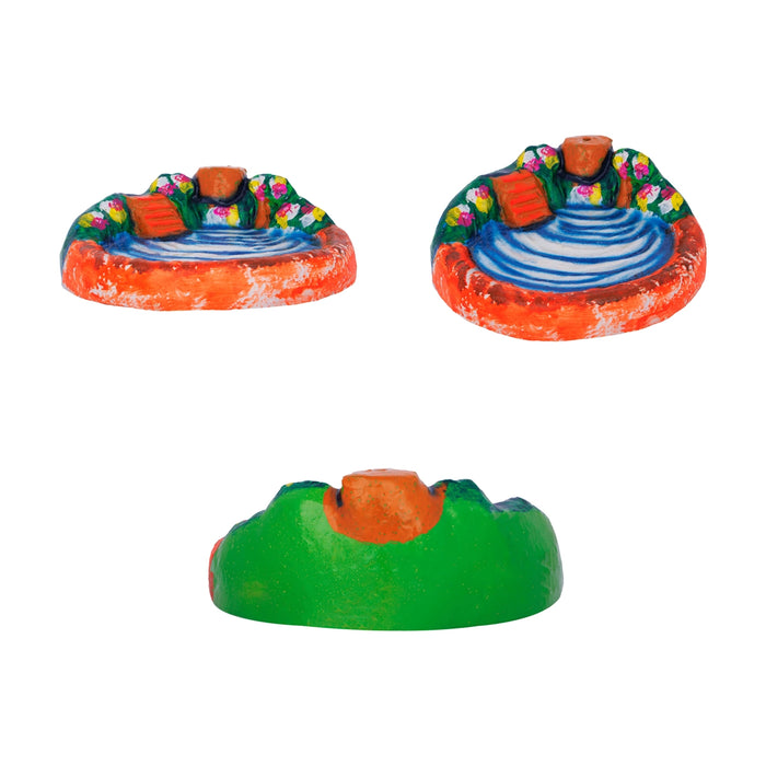 Krishna Leela Clay Golu Bommai Set - 7.5 x 5.5 Inches | Giri Golu Doll/ Navaratri Golu Bomma/ Gombe/ Bommai - Clay Kolu Bommai