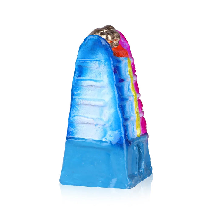 Gopuram Clay Golu Bommai - 4 inches / Golu Doll / Navaratri kolu Bomma / Gombe / Bommalu - Clay Kolu Bommai