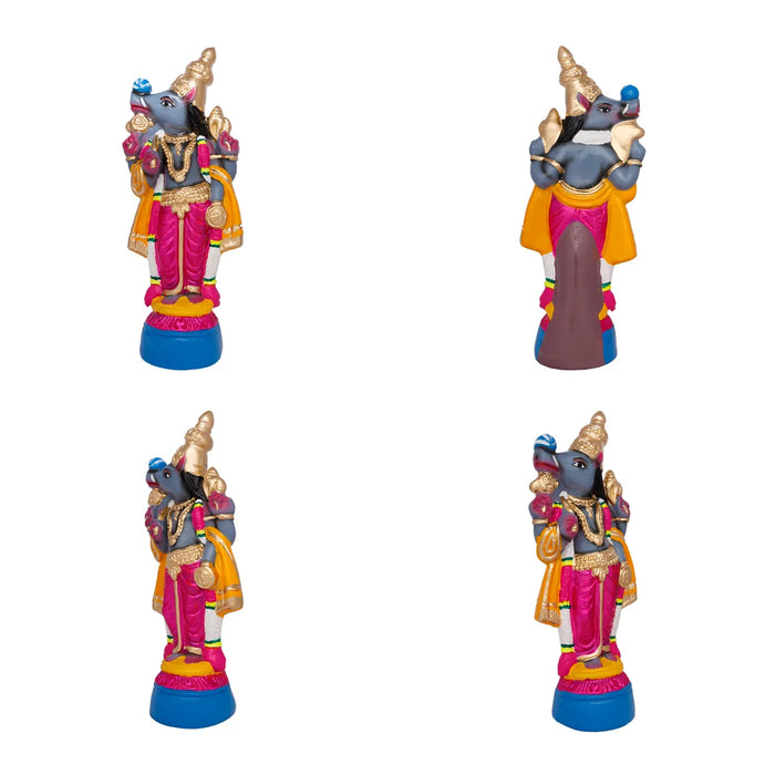 Dasavataram Set Paper Mache Golu Bommai – 17 X 6 Inches | Giri Golu Doll / Navaratri Golu Bomma / Gombe / Bommai