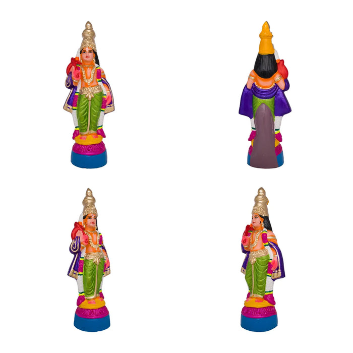 Dasavataram Set Paper Mache Golu Bommai – 17 X 6 Inches | Giri Golu Doll / Navaratri Golu Bomma / Gombe / Bommai