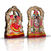 Perumal Thayar Clay Golu Bommai Pair - 15 x 8 Inches | Giri Golu Doll/ Navaratri Golu Bomma/Gombe/Bommai - Clay Kolu Bommai