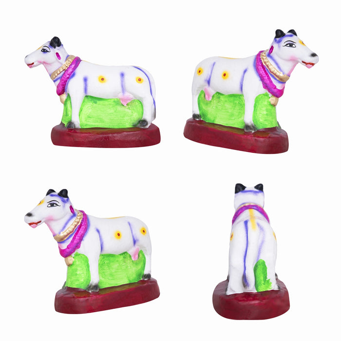 Veedu Grahapravehsam Clay Golu Bommai Set - 9 x 8 Inches | 10 Pcs/ Giri Golu Doll/ Navaratri Golu Bomma/Gombe