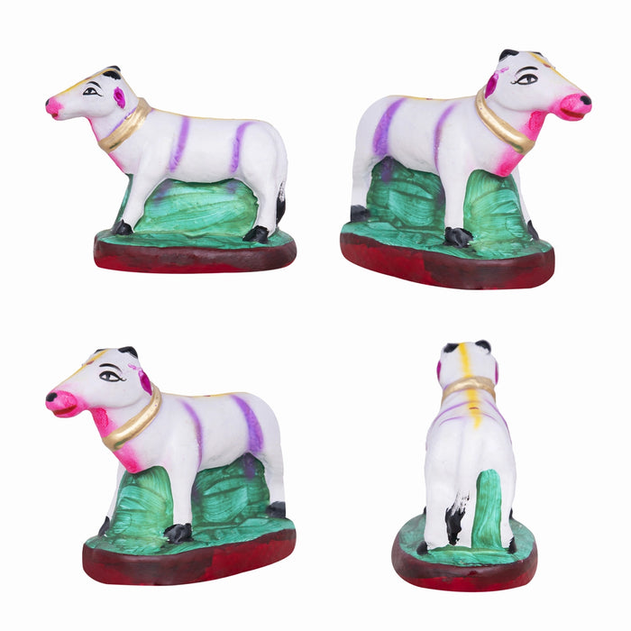 Veedu Grahapravehsam Clay Golu Bommai Set - 9 x 8 Inches | 10 Pcs/ Giri Golu Doll/ Navaratri Golu Bomma/Gombe